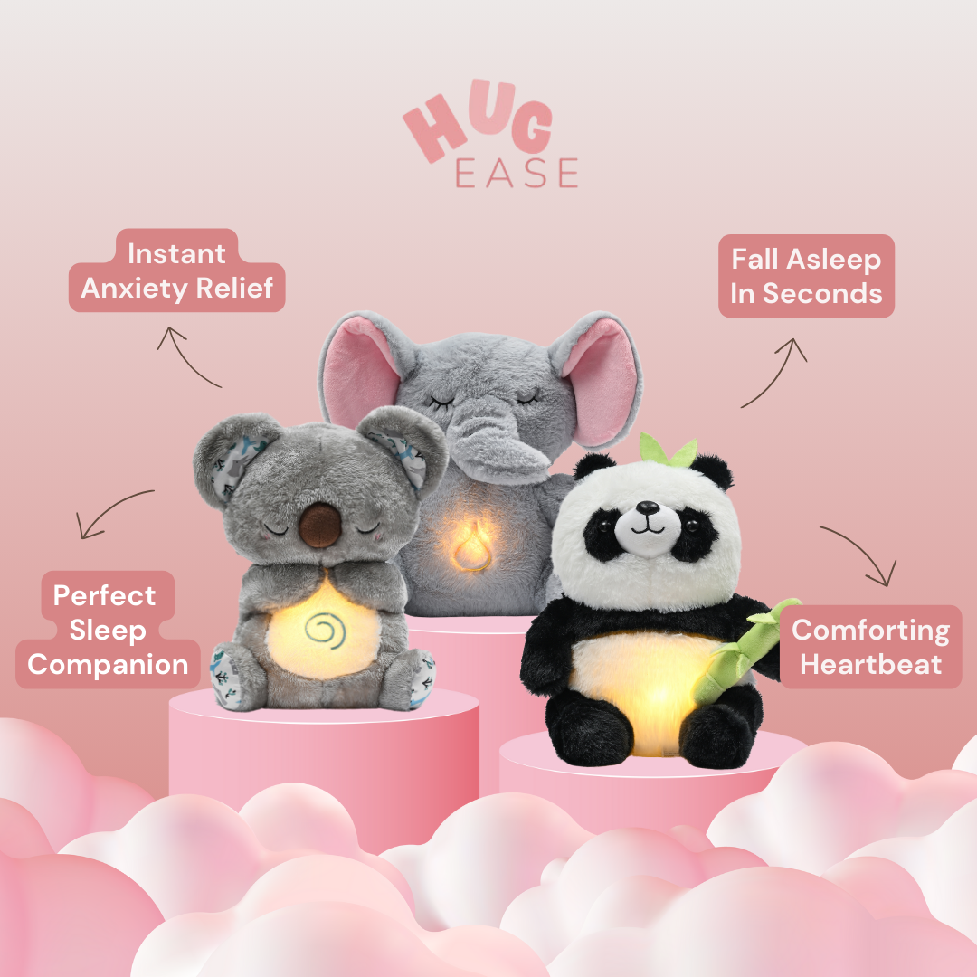 Breathing Panda + Elephant + Koala