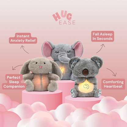 Breathing Koala + Rabbit + Elephant